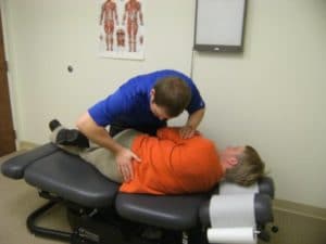 ajustement en chiropractie