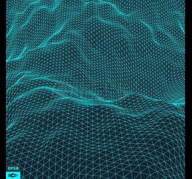 Image abstraite d'une structure ou système physiologique désorganisé